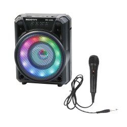 ALTO-FALANTE MODORWY MD102L KARAOKÊ/MICROFONE/USB/SD/FM/AUX PRETO ALTO-FALANTE MODORWY MD102L KARAOKÊ/MICROFONE/USB/SD/FM/AUX PRETO